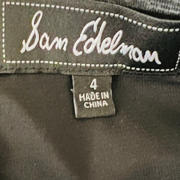 Sam Edelman Skirt Gray Ponte Knit Asymmetric Mini Modern Minimalist Women’s 4 - Picture 7 of 9